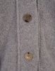 Oversized Cardigan In Grey Cashmere