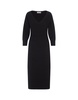 Sportmax V-Neck Long-Sleeved Dress