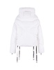 White Khris Iconic Puffer Jacket