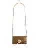 Golden Roar Handbag With Jewelled Tigers