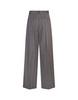 Stripe Detailed Wide Leg Trousers