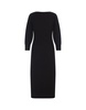 Sportmax V-Neck Long-Sleeved Dress