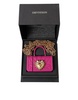 Dolce & Gabbana Pink Silicone Devotion Heart Bag Gold Chain Airpods Case