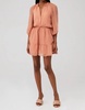 nerang mini dress in terracotta