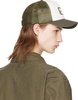 White & Khaki Vectura 2 Cap