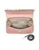 Atlanta Top Handle Satchel Bag W/Shoulder Strap -  Light Pink