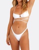 Nolita Thong Bikini Bottom - Sunblock White