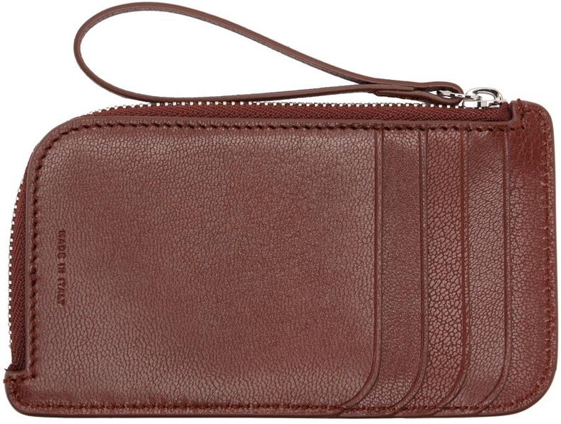 Tan Zipped Leather Wallet