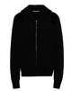 Palm Angels Logo Wool Blend Hooded Sweater