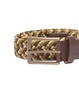 Barbour Braided Effect Buckle Belt