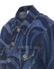 PUCCI Swirl-Printed Button-Up Denim Jacket