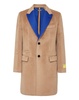 single-breasted wool coat