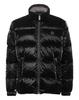 nylon puffer jacket gothic plein