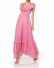 heritage maxi dress in pink