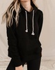 staple hoodie in black