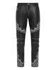 leather biker trousers paisley