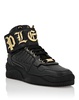 hi-top sneakers gothic plein