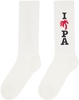 Palm Angels Logo Intarsia Socks