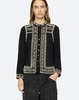 Sea Nyc Mille Embroidery Long Sleeve Button Down Top