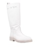 Ann Demeulemeester Logo Detailed Round Toe Boots