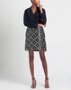 boucle wrap mini skirt