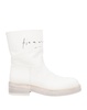 White Canvas Billie Boots