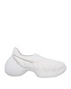 White Fabric Tk-360+ Slip Ons