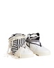 SAINT LAURENT Men's White Leather Sneakers for SS22