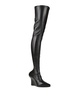 Givenchy Woman Black Nappa Leather Show Boots