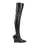 Givenchy Woman Black Nappa Leather Show Boots