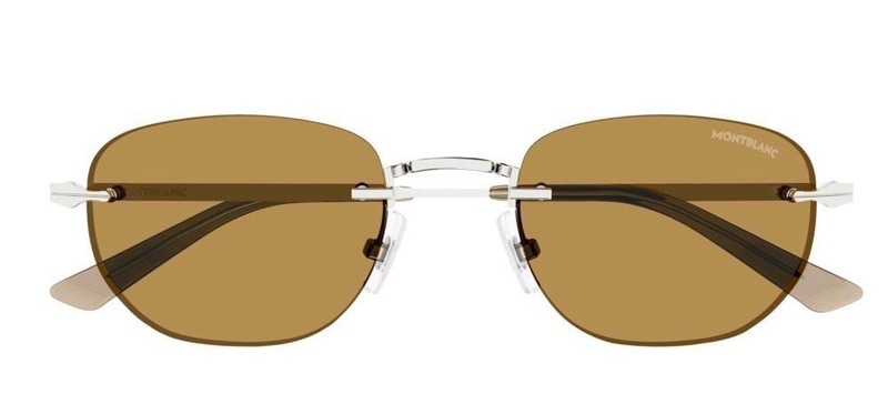 Montblanc Oval Frame Sunglasses