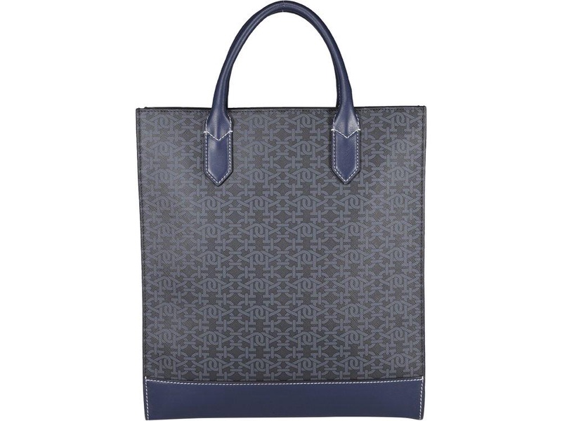 Bally Logo Printed Top Handle Bag