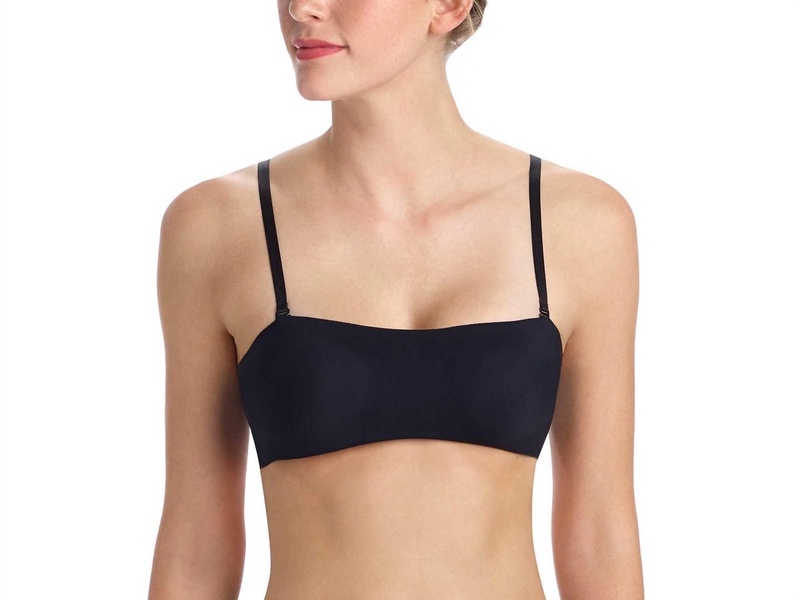 classic bandeau bralette in black