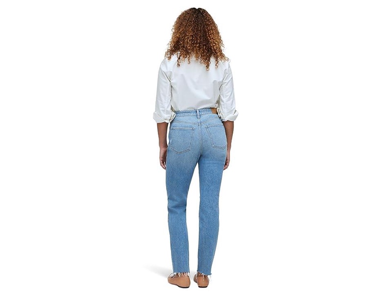 The Perfect Vintage Crop Jean in Liland Wash: Raw-Hem Edition