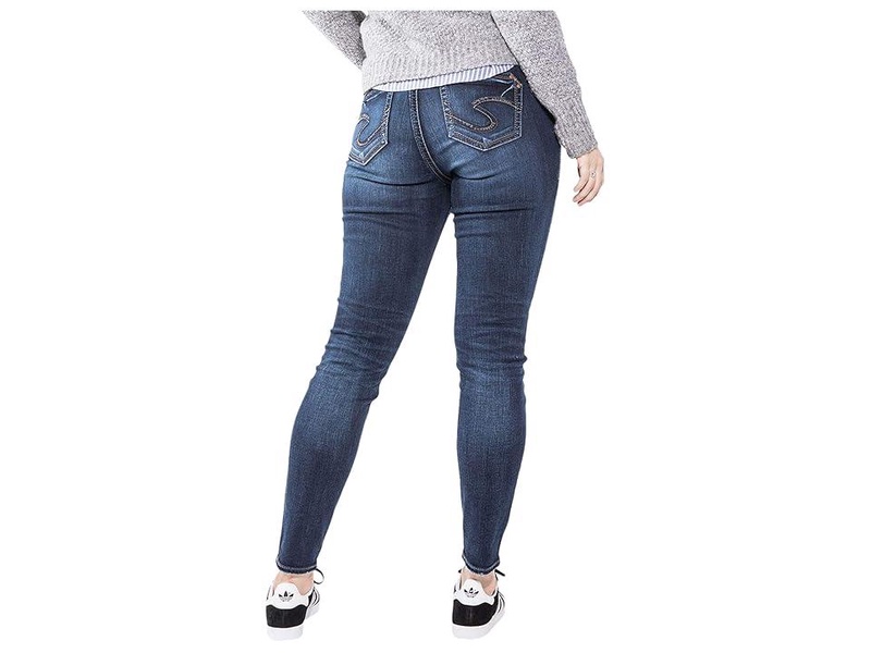 Plus Size Suki Super Skinny Jeans in Indigo W93023SSX492