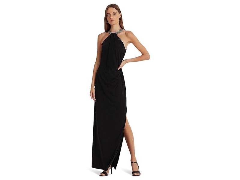 Jersey Halter Gown