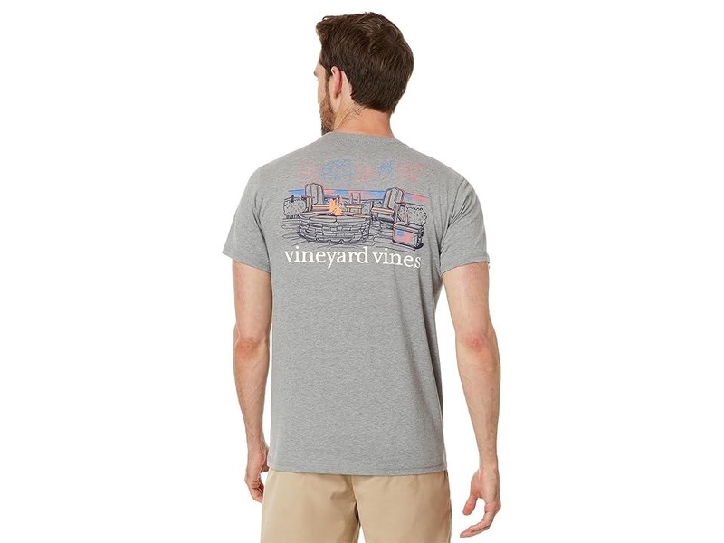 Fire-Pit Fireworks Short Sleeve Dunes