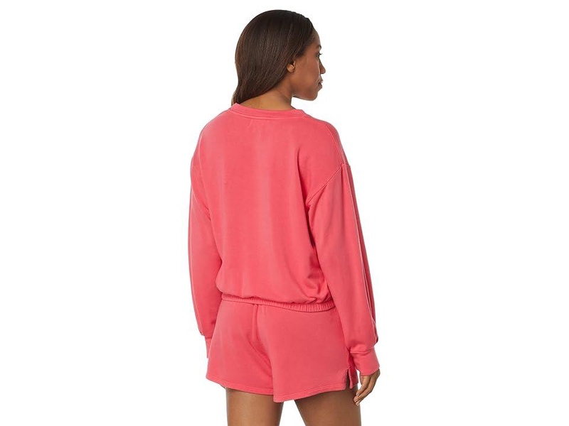 Pleat Sleeve Sweatshirt