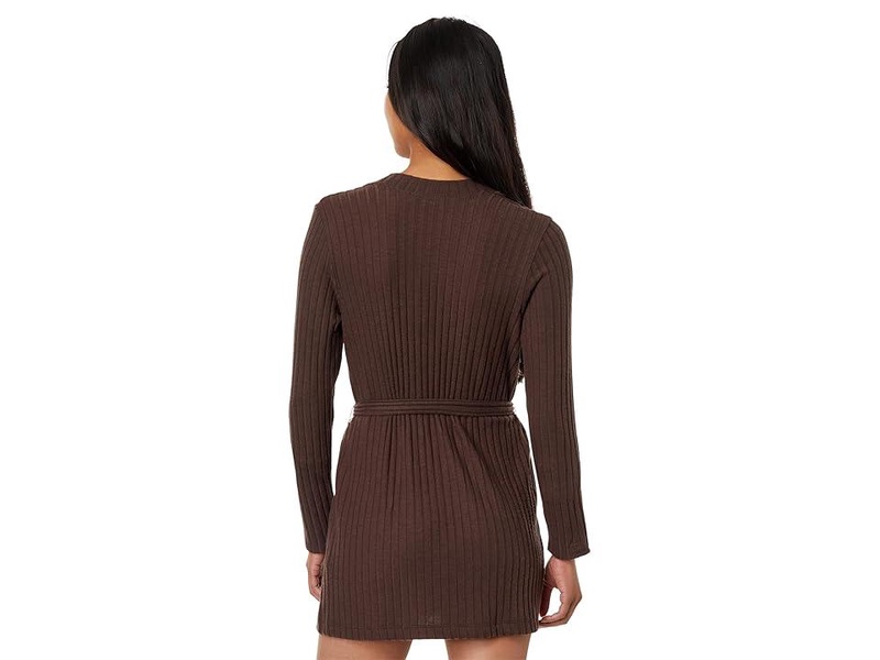 Celeste Long Sleeve Cardigan Dress