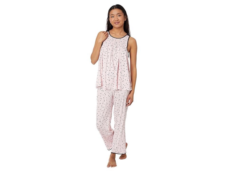 Scattered Dot Cropped PJ Set