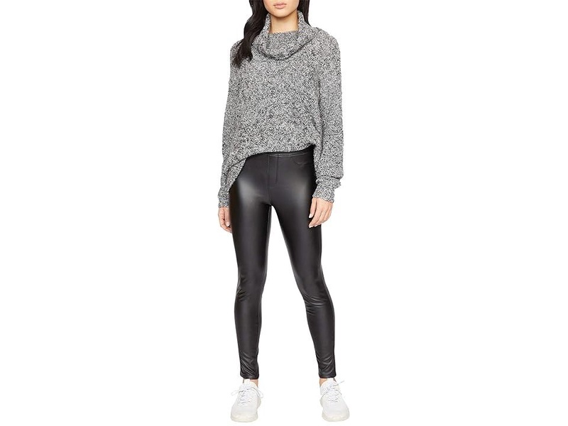 Runway Faux Leather Leggings