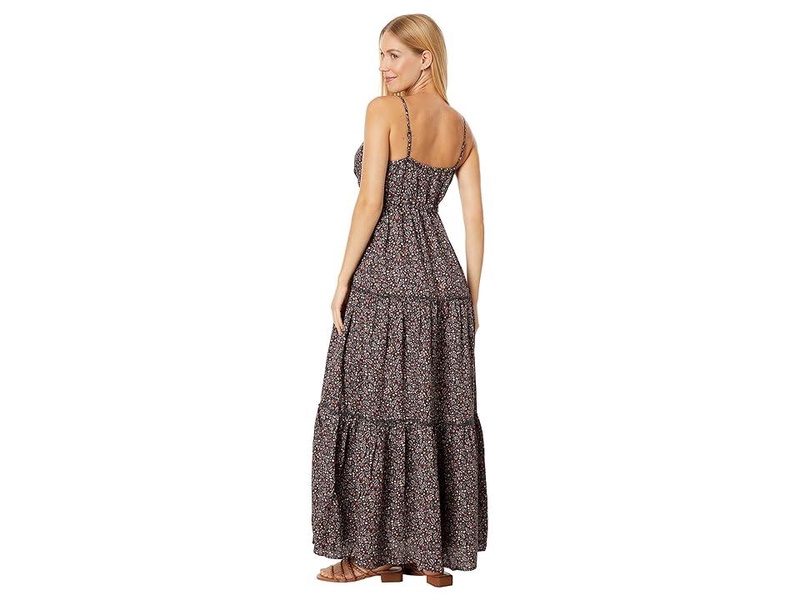 Paisley Tiered Maxi Dress