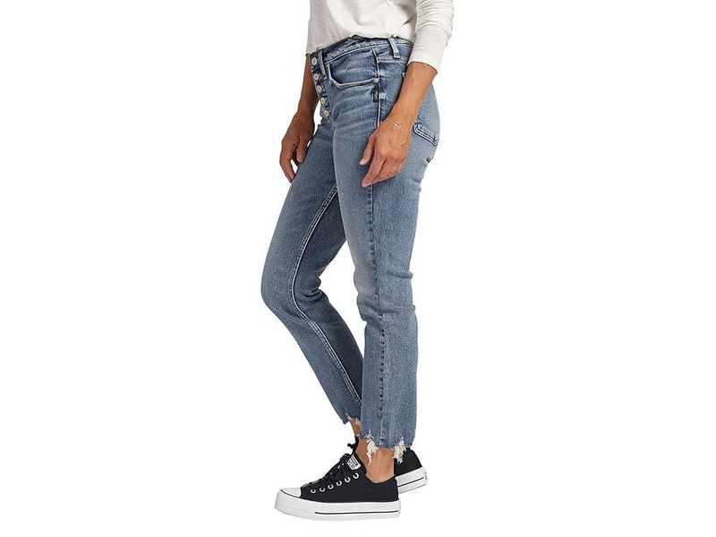 Beau Mid-Rise Slim Leg Jeans L27365SOC234