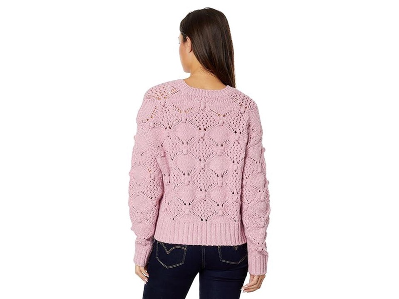 Open Stitch Pullover Sweater