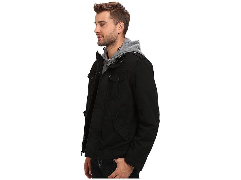 Two-Pocket Hoodie with Zip Out Jersey Bib/Hood and Sherpa Lining