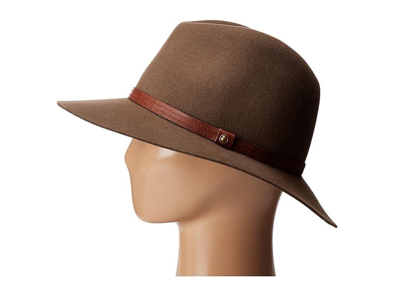 Floppy Brim Wool Fedora Hat