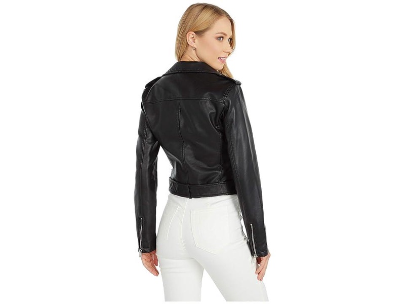 Faux Leather Fashion Moto