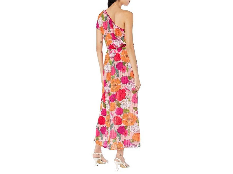 Sunny Bloom One Shoulder Maxi