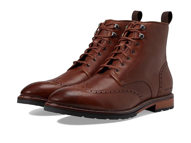 Berkshire Lug Wing Tip Boot