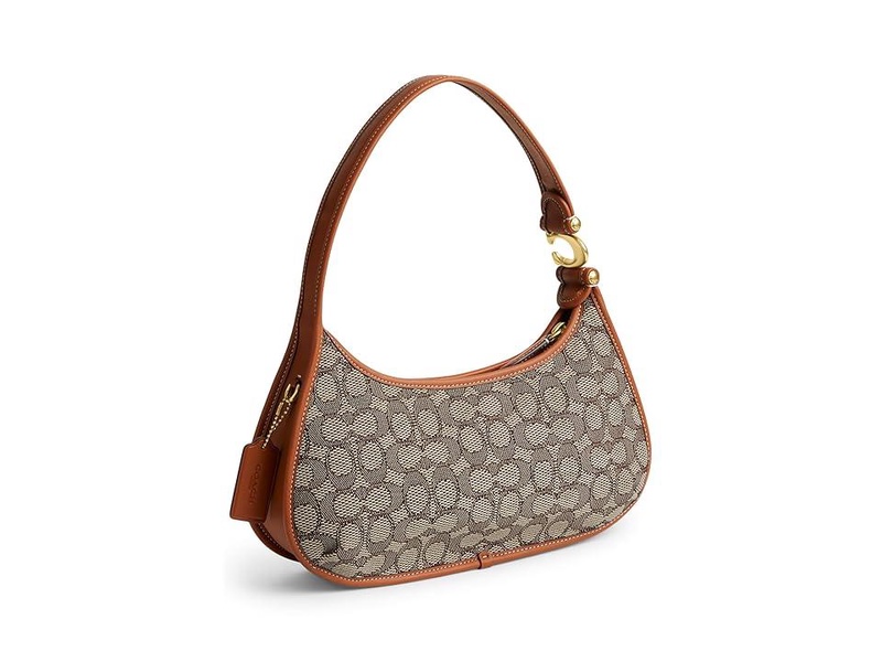 Signature Textile Jacquard Eve Shoulder Bag